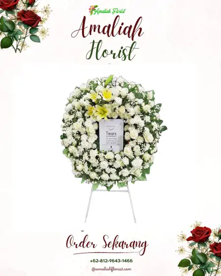 Krans Bunga Duka Sumerta Kauh